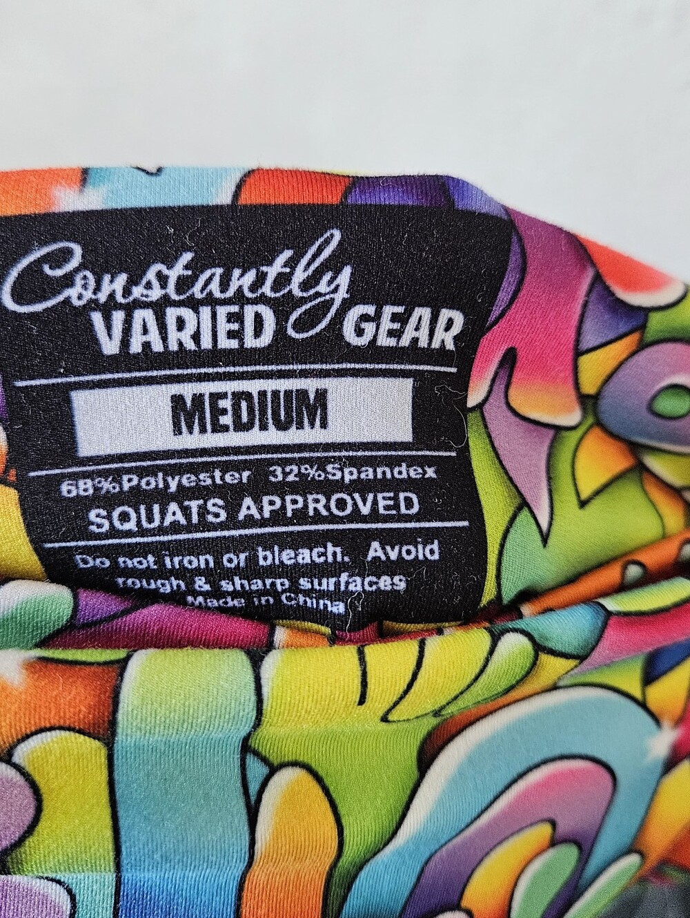 Constantly Varied Gear Multicolor Happy Love Print  Shorts - Picture 6 of 7